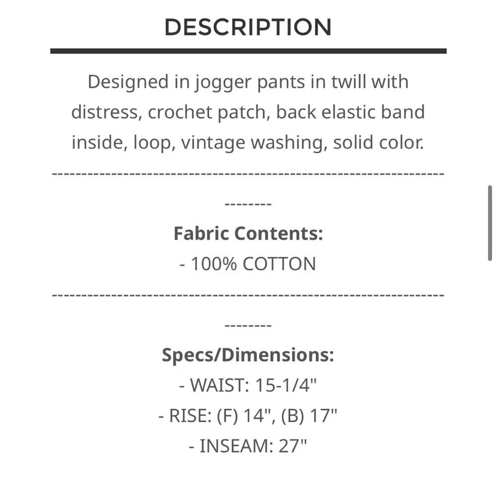 BPB11-5🤍🖤POL polished black+cream animal print  jean w/jogger profile! - Picture 6 of 6